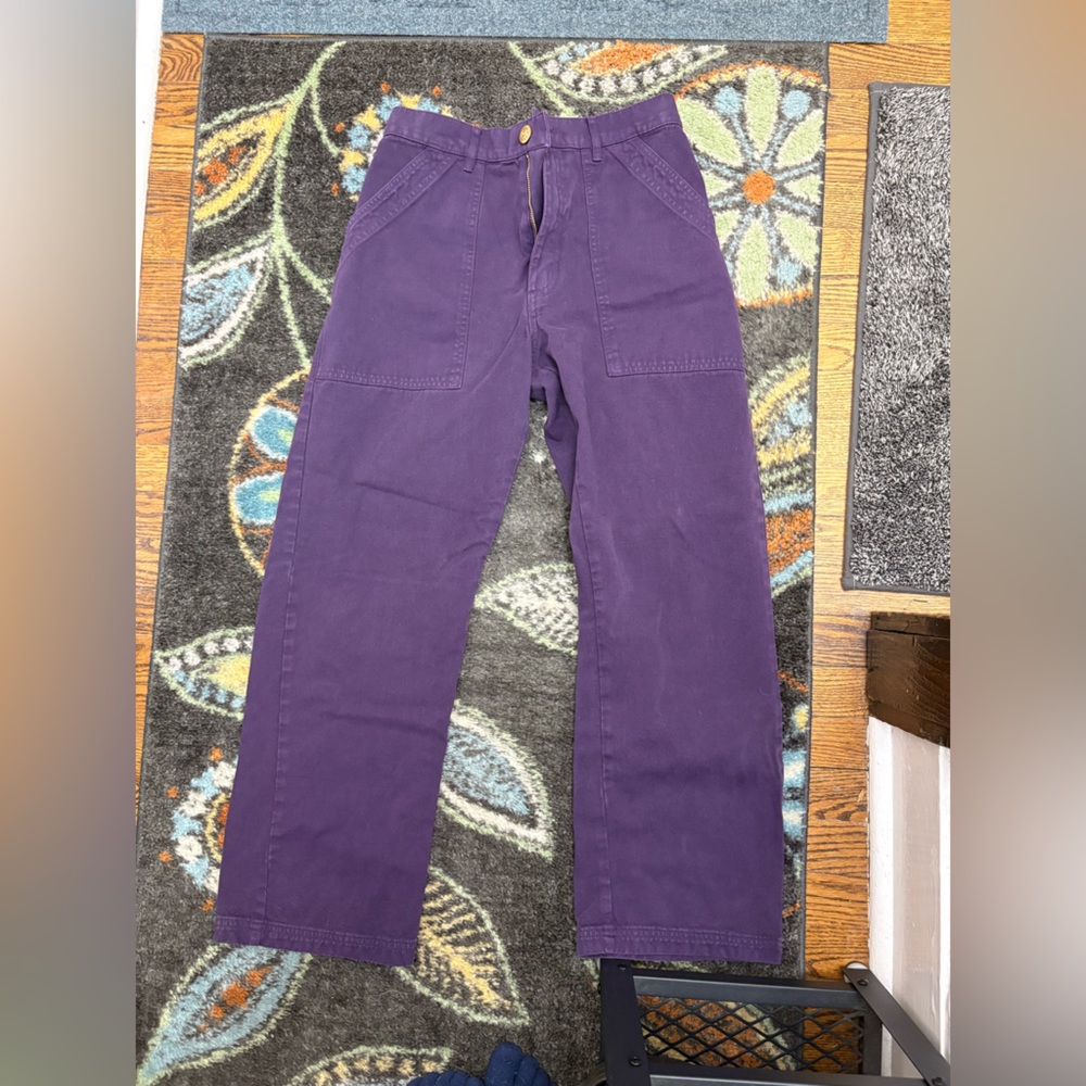 Big Bud Press Nebula Purple Work Pants Small